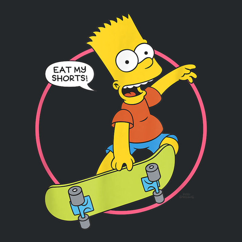 The Simpsons Bart Simpson Eat My Shorts T Shirt Crewneck Sweatshirt by mauthe | Artistshot