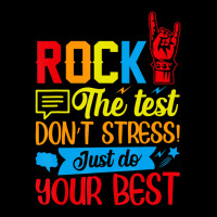 Trending Rock The Test Don't Stress Just Do Your Best Women's V-neck T-shirt | Artistshot