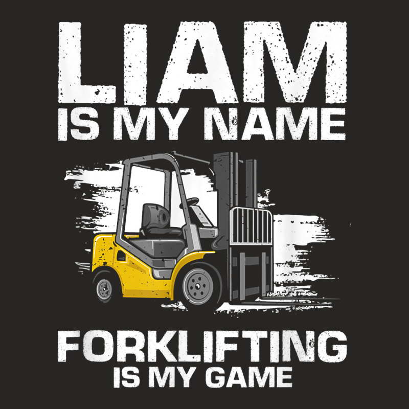 Mens Fork Stacker Operator Design For Forklift Driverfor Liam T Shirt Ladies Fitted T-Shirt by ald1heberts | Artistshot