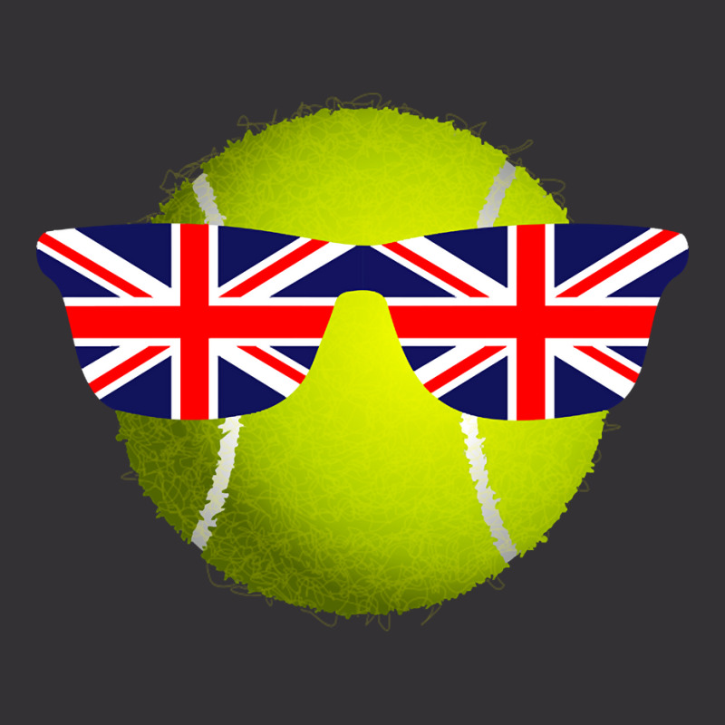 Trending Tennis Ball With Great Britain Sunglasses-tizhk Vintage Hoodie And Short Set | Artistshot