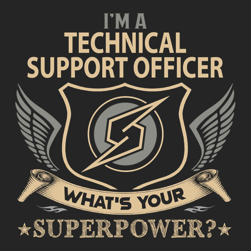 Limited Edition Technical Support Officer T Shirt - Superpower Gift It Unisex Hoodie | Artistshot