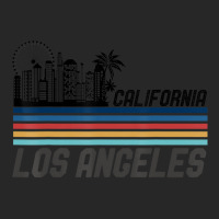 Hot Trend Retro Los Angeles Skyline Vintage 70s Los Angeles La Men's T-shirt Pajama Set | Artistshot