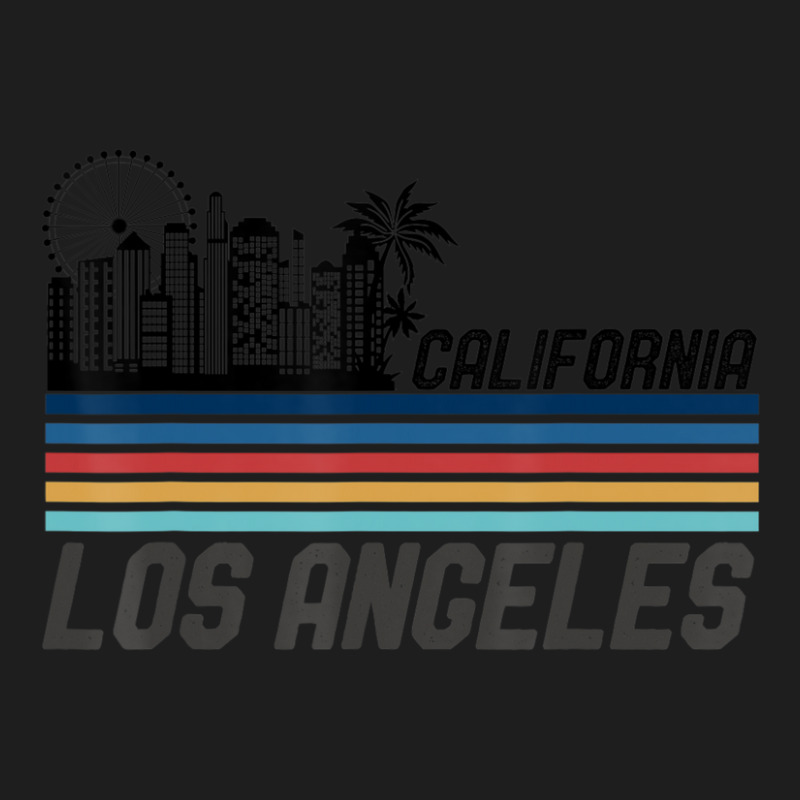 Hot Trend Retro Los Angeles Skyline Vintage 70s Los Angeles La Classic T-shirt | Artistshot