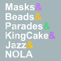 Mardi Gras Masks Beads Parades Kingcake Jazz Nola T Shirt Unisex Sherpa-lined Denim Jacket | Artistshot