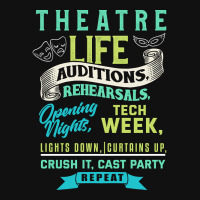 Hot Trend Theatre Life Theater Thespian Baby Bibs | Artistshot