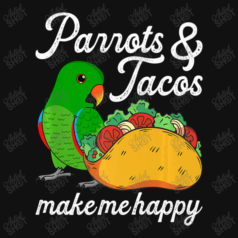 Parrots & Tacos I Kawaii Food I Male Eclectus Graphic Youth T-shirt by namnguyen | Artistshot