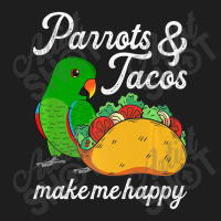 Parrots & Tacos I Kawaii Food I Male Eclectus Classic T-shirt | Artistshot