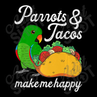 Parrots & Tacos I Kawaii Food I Male Eclectus Lightweight Hoodie | Artistshot