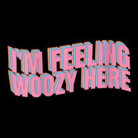 Womens I'm Feeling Woozy Here Insane Quote Joke V-neck Cropped Hoodie | Artistshot