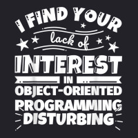 Object Oriented Programming Funny Lack Of Interest T Shirt Unisex Sherpa-lined Denim Jacket | Artistshot