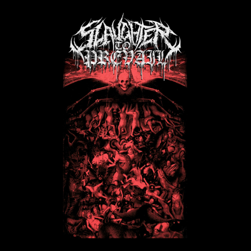 Slaughter To Prevail Hell Cropped Hoodie by JanisIda | Artistshot