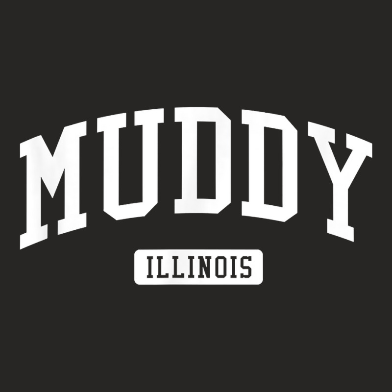 Muddy Illinois Il Vintage Athletic Sports Design T Shirt Ladies Fitted T-Shirt by araceliphexy | Artistshot