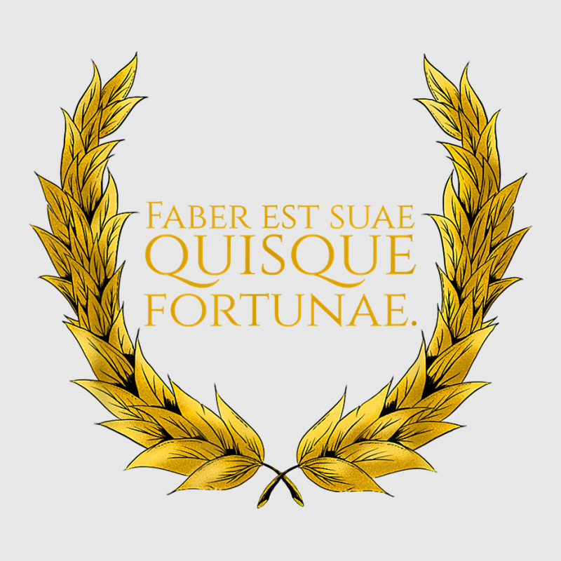 Motivational Latin Quote   Faber Est Suae Quisque Fortunae T Shirt Hoodie & Jogger set by thunmzien | Artistshot