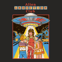 Limited Edition Alien Abduction Club Ladies Fitted T-shirt | Artistshot