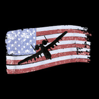 A10 Thunderbolt Ii Warthog Distressed  Us Flag Men's Long Sleeve Pajama Set | Artistshot