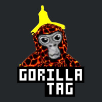 Trending Gorilla Tag Lava Monkey Banana Peel Gorilla Monke By Polkart Crewneck Sweatshirt | Artistshot