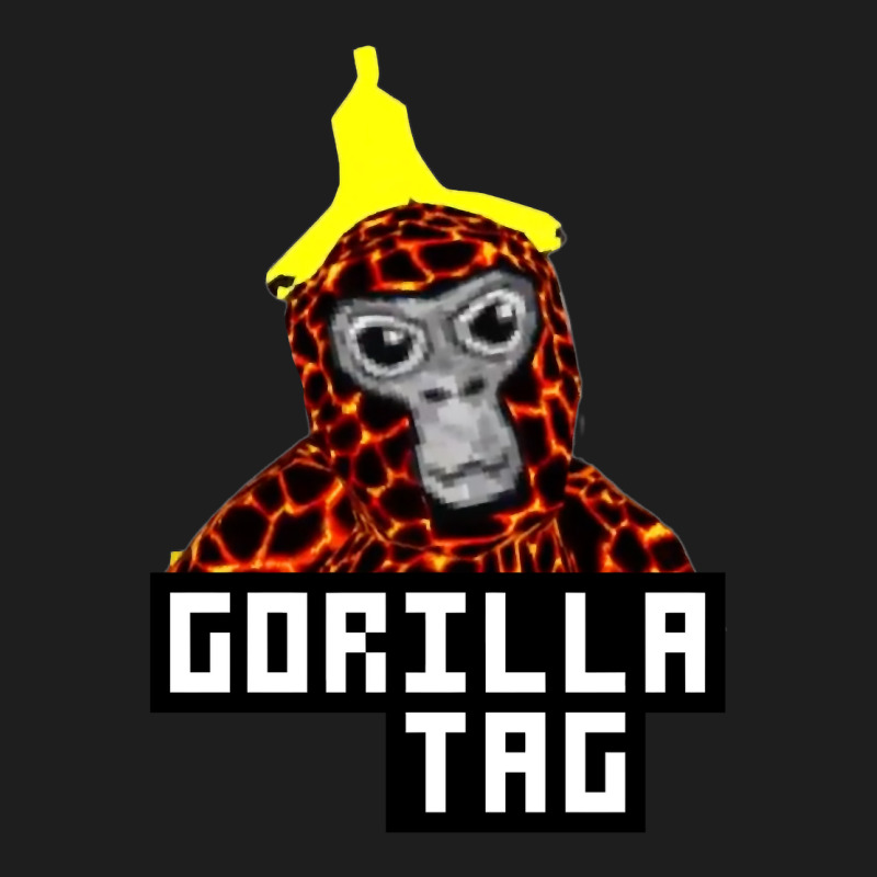 Trending Gorilla Tag Lava Monkey Banana Peel Gorilla Monke By Polkart Classic T-shirt | Artistshot