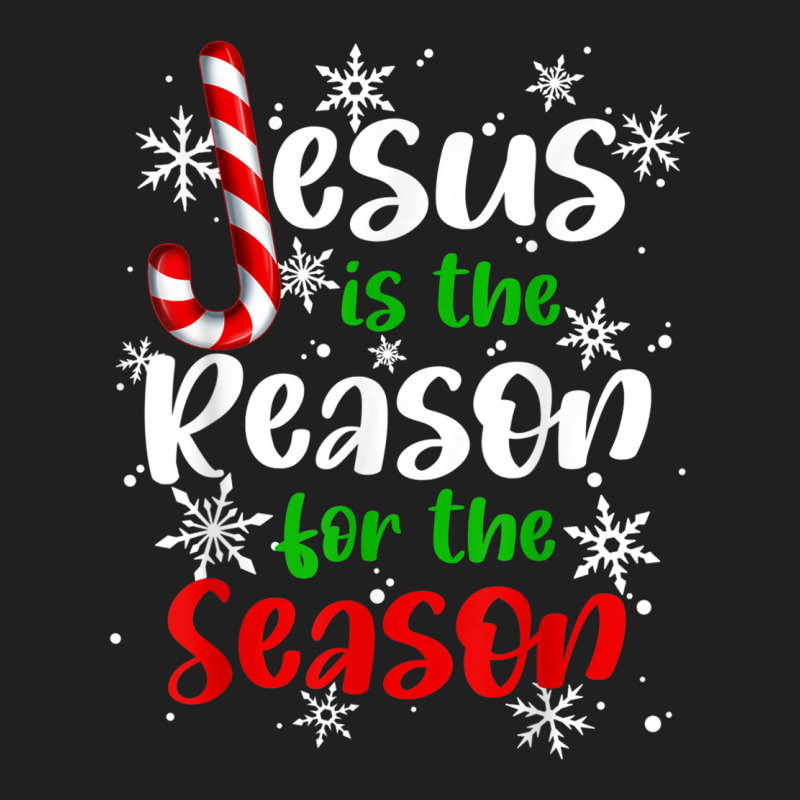 Jesus Is The Reason For The Season Candy Christian Faith T Shirt Ladies Polo Shirt by bettincam | Artistshot