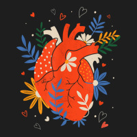 Valentine Flower Heart T Shirt Classic T-shirt | Artistshot