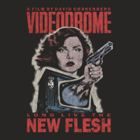 Videodrome (distressed) Ladies Fitted T-shirt | Artistshot