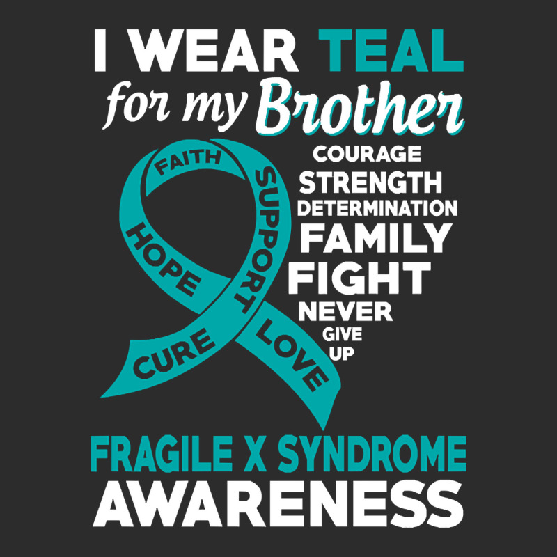 Hot Trend I Wear Teal For My Brother Fragile X Syndrome Awareness Exclusive T-shirt | Artistshot