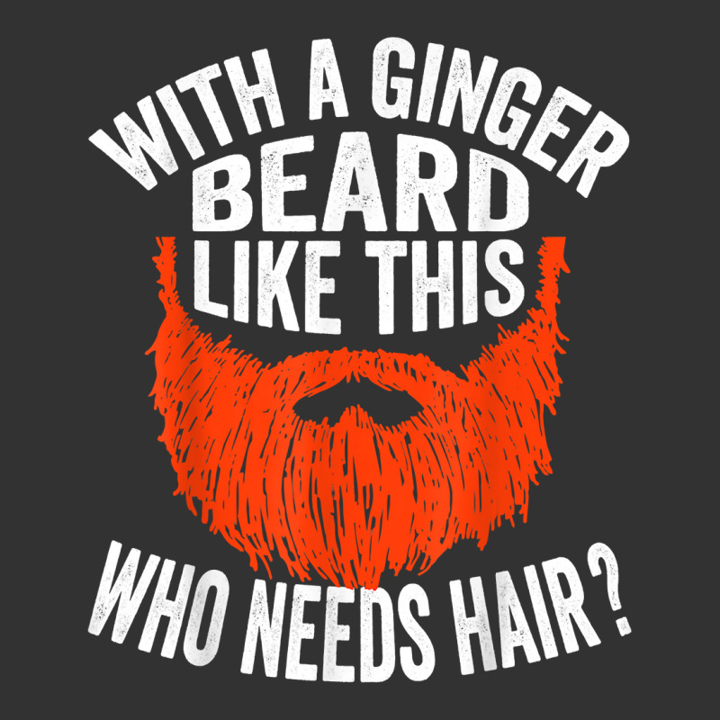 Mens Bearded Bald Man Ginger Beard Funny Sarcastic Saying T Shirt Baby Bodysuit | Artistshot