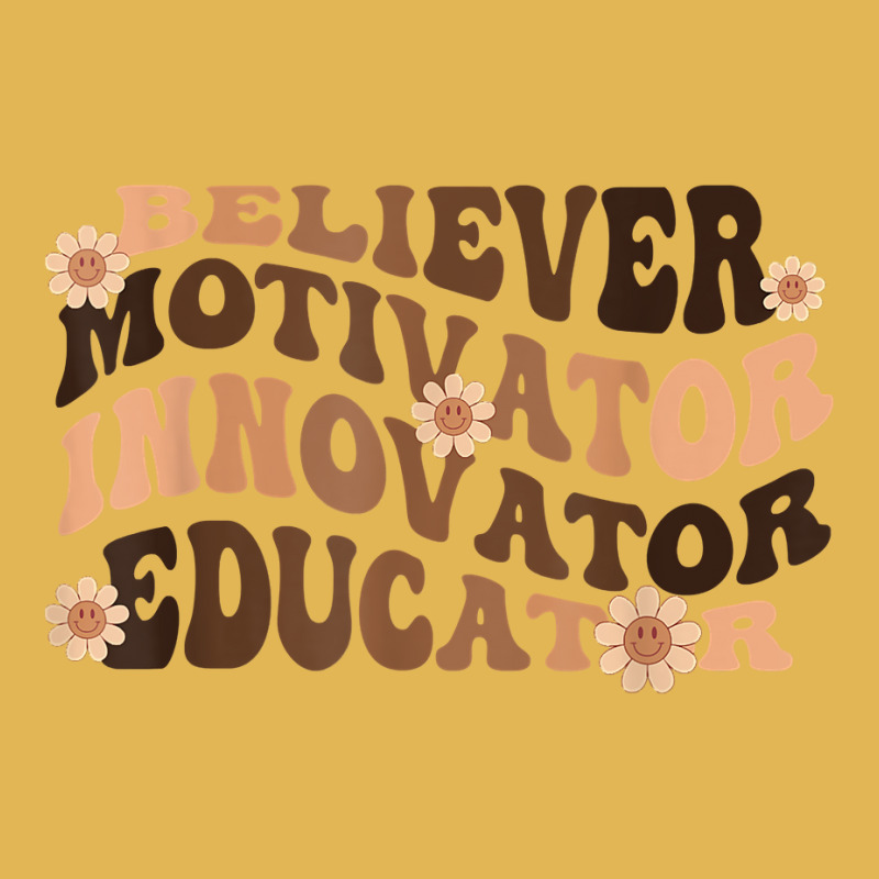 Believer Motivator Innovator Educator Black History Teachers T Shirt Vintage Hoodie And Short Set by kamrynshut8 | Artistshot