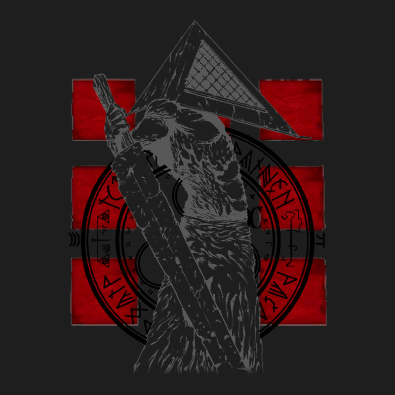 Trending Pyramid Head Tribute (black Background Only) Classic T-shirt | Artistshot