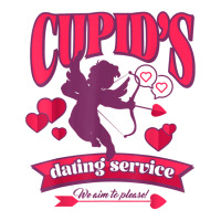 Cupid's Dating Service Heartbreaker Vintage Valentines Day T Shirt Youth Zipper Hoodie | Artistshot