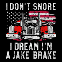 I Don't Snore I Dream I'm A Jake Brake Trucker, Truck Driver T Shirt V-neck Tee | Artistshot