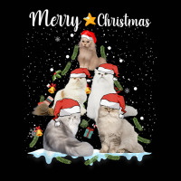 Christmas Tree Oriental Longhair Cat Lover Xmas T Shirt Toddler 3/4 Sleeve Tee | Artistshot