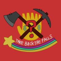 Gravity Falls   Take Back The Falls V-neck Tee | Artistshot