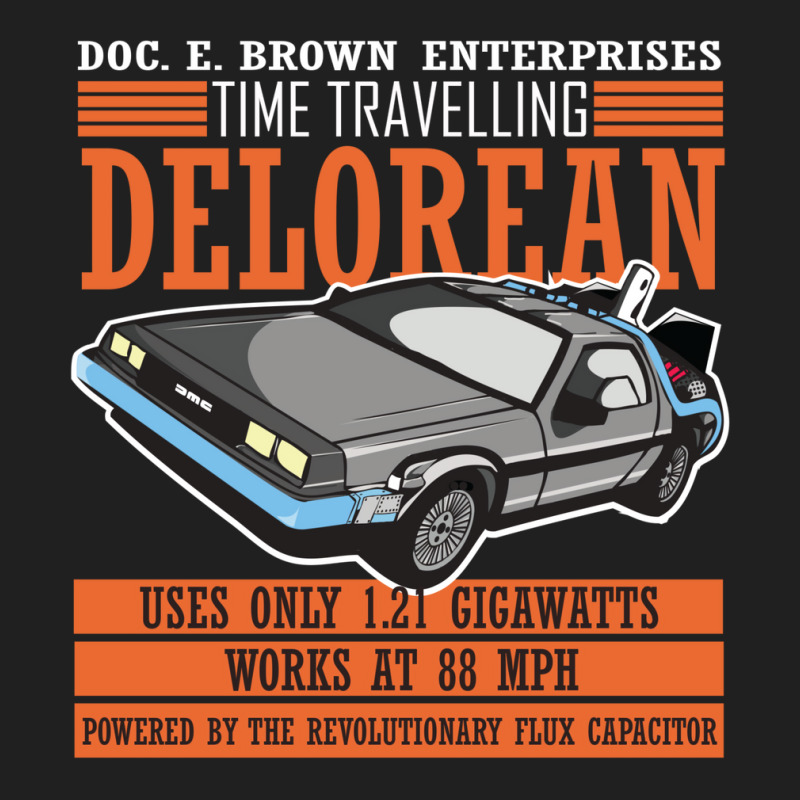 Doc E. Brown Time Travelling Delorean Ladies Polo Shirt by mwenhoocadizx | Artistshot