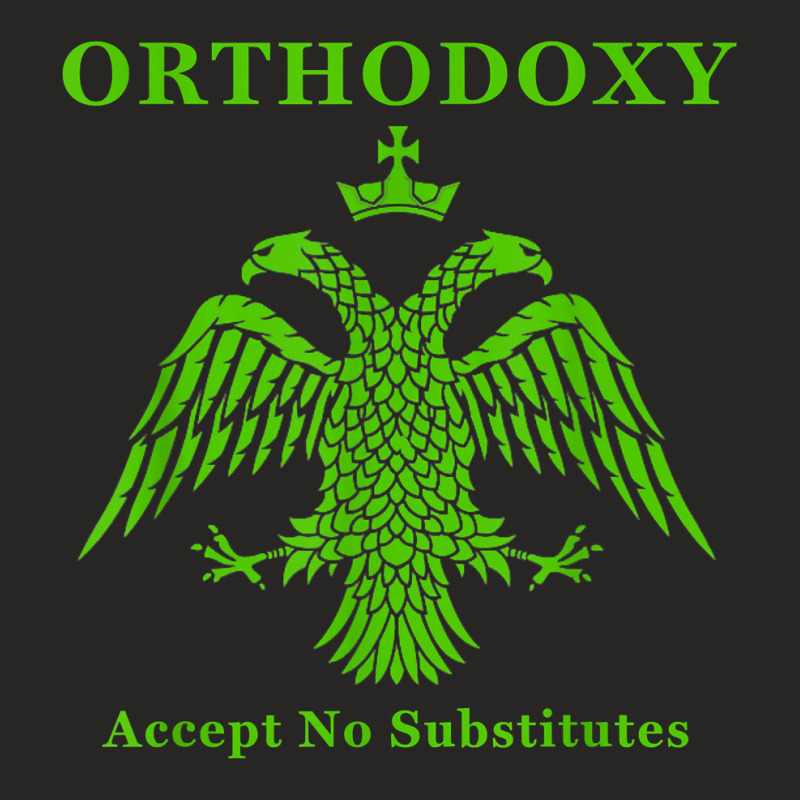 Eastern Orthodox Christian Accept No Substitutes T Shirt Ladies Fitted T-shirt | Artistshot