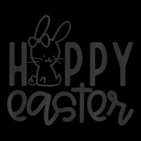 Funny Happy Easter Easter Eggs With Easter Bunny Rabbit Ears T Shirt Cropped Sweater | Artistshot