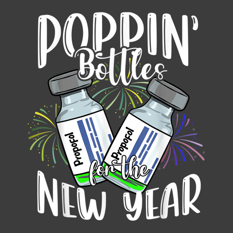 Poppin Bottles For The New Year Funny Icu Nurse Crew 2023 T Shirt Men's Polo Shirt | Artistshot