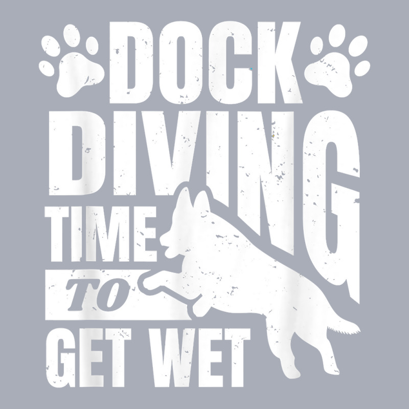 Dock Diving Time To Get Wet Water Dog Sport T Shirt Tank Dress by araceliphexy | Artistshot