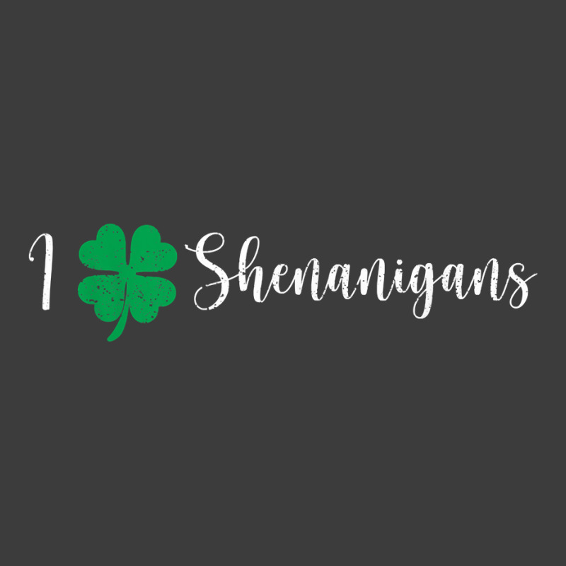 Funny Irish St Patricks Day Shamrock I Clover Shenanigans T Shirt Men's ...