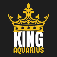 Limited Edition King Aquarius Birthday Horoscope Zodiac Sign Astrology Classic T-shirt | Artistshot