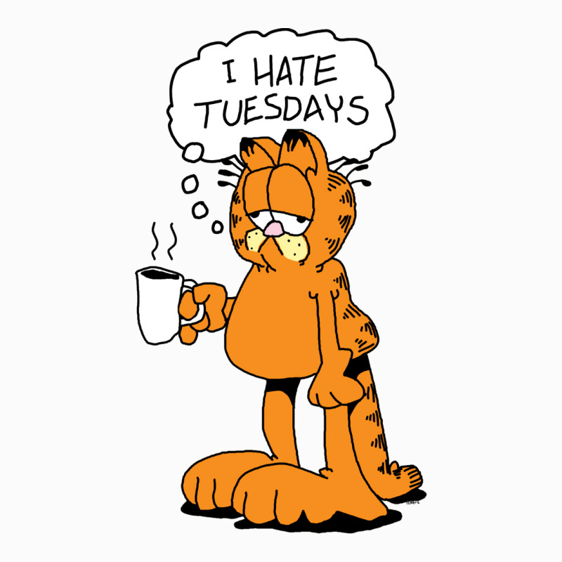 Grafield   I Hate Tuesdays Coffee Mug | Artistshot