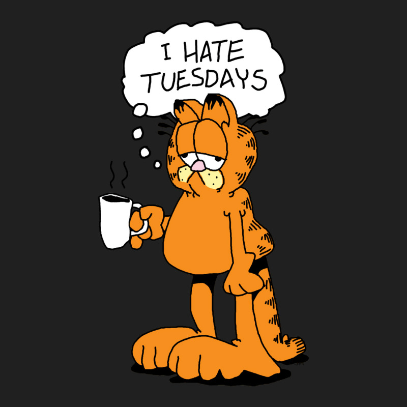 Grafield   I Hate Tuesdays Drawstring Bags | Artistshot