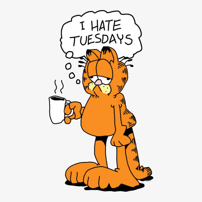 Grafield   I Hate Tuesdays Travel Mug | Artistshot