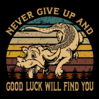 Graphic Neverending Arts Story Films Never Give Up Adjustable Cap | Artistshot