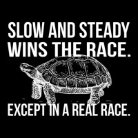 Slow And Steady Wins The Race Dry Humor Sarcastic Adjustable Cap | Artistshot