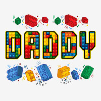 Daddy Brick Builder Funny Blocks Master Builder Dad T Shirt Drawstring Bags | Artistshot