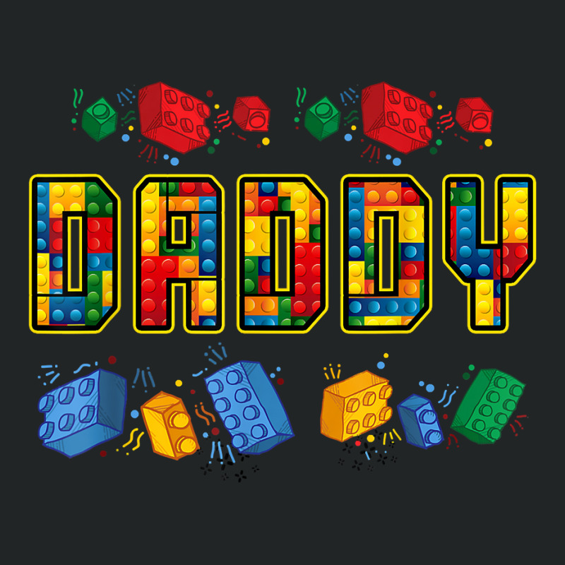 Daddy Brick Builder Funny Blocks Master Builder Dad T Shirt Duffel Bag | Artistshot