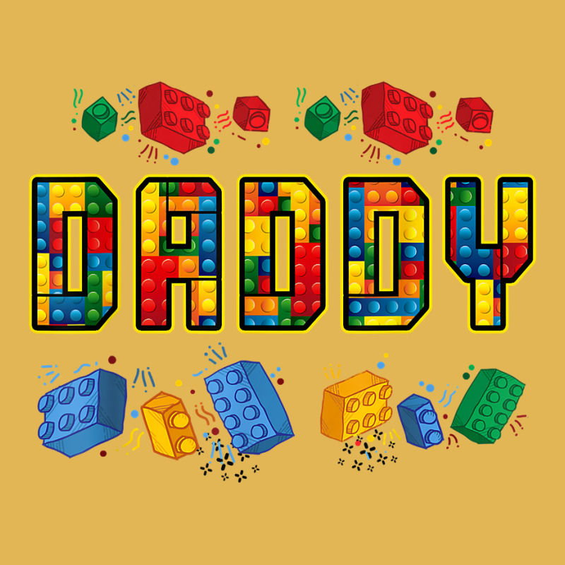 Daddy Brick Builder Funny Blocks Master Builder Dad T Shirt Vintage Hoodie And Short Set | Artistshot