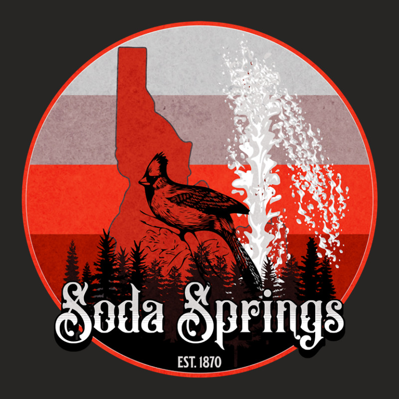 Trending Go Cards! - Soda Springs, Idaho Ladies Fitted T-Shirt by Berrios Crisp | Artistshot