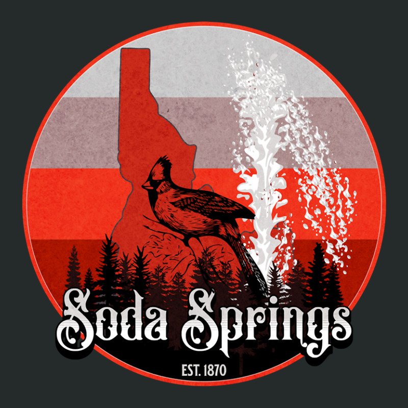 Trending Go Cards! - Soda Springs, Idaho Women's Triblend Scoop T-shirt by Berrios Crisp | Artistshot