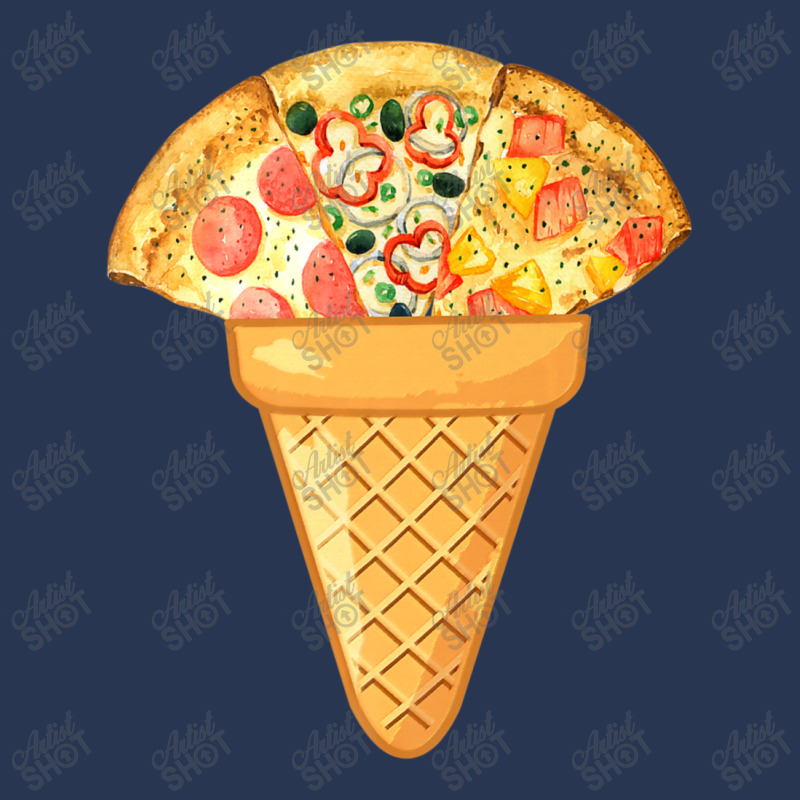 Pizza Ice Cream Fast Food And Ice Cream Collection Men Denim Jacket | Artistshot